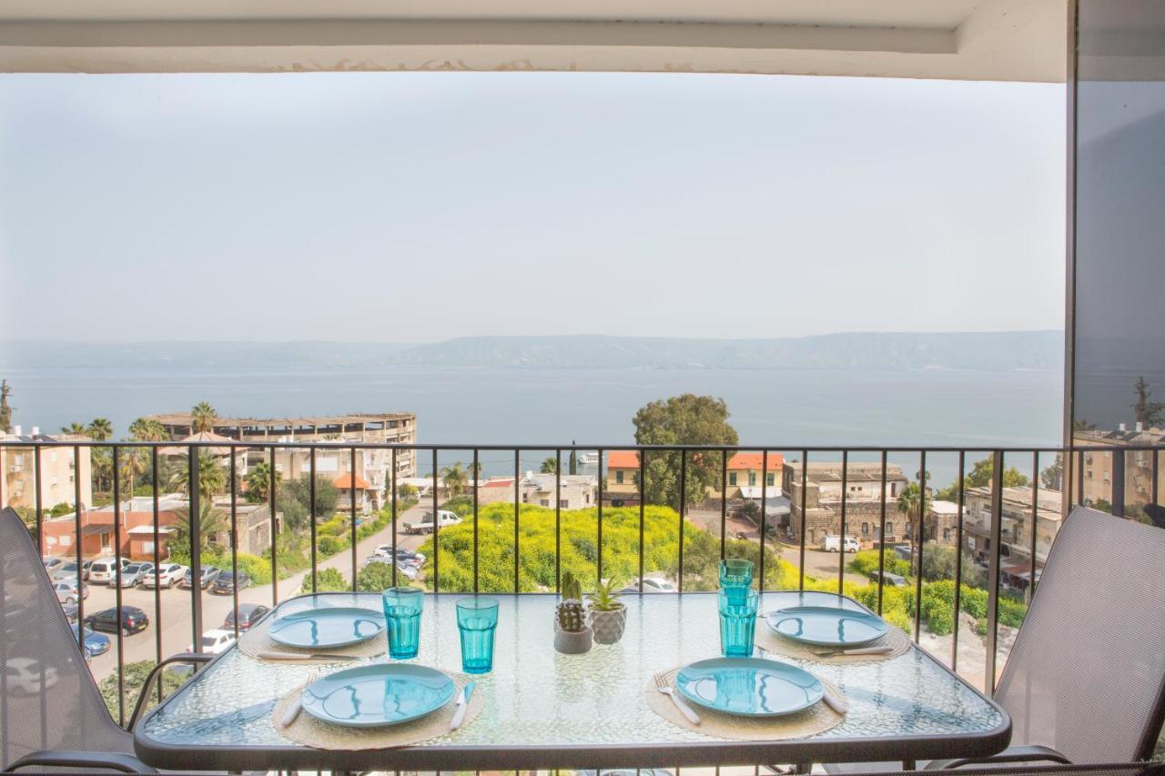 Lakeview Apartment Tiberias Bagian luar foto